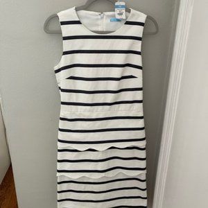 NWT J. Mclaughlin Sleeveless striped dress, size 4